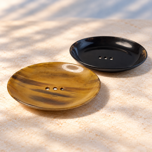 Buffalo Horn Soap Dish